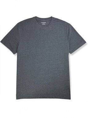 Banana Republic Stretch Cotton Crew Neck T-Shirt Size M Charcoal Gray